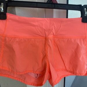 Lululemon Speed Shorts Size 2